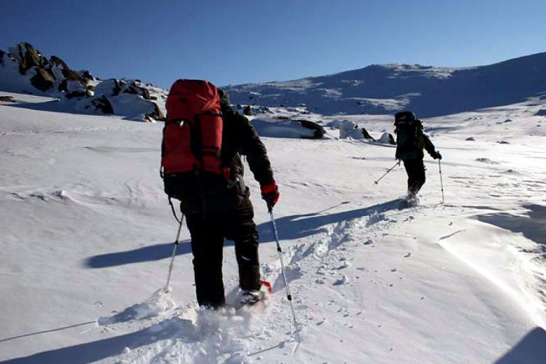 Snowshoeing in the Snowy Mountains